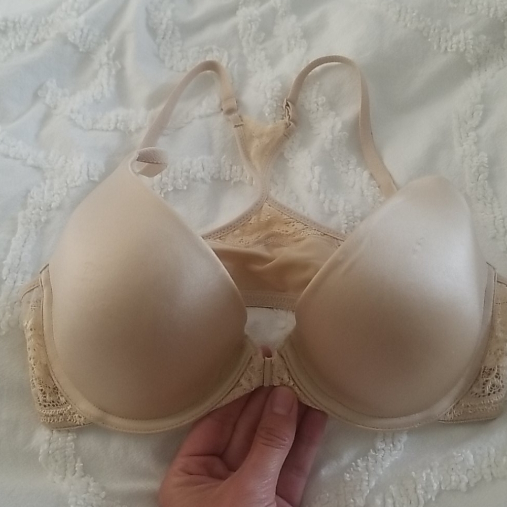 Lace racerback bra